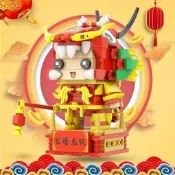 【PChome 24h購物】LOZ微型積木舞龍舞獅 R99N
