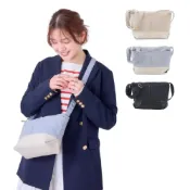 (店+)【Legato Largo】combi 可機洗 輕量 異材質拼接斜背包 (LG-X0621)