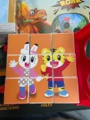 【吉兒二手商店】巧連智 巧虎 幼兒園好朋友立體積木組