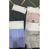 Uniqlo全新男用四角褲、平口內褲(L,XL)全新未拆封，台灣門市購入