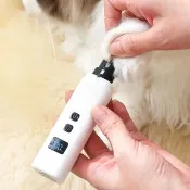 專業帶燈寵物電動磨甲器(貓狗指甲打磨 寵物 磨甲機 打磨機 血線 修甲器 指甲刀 安全剪)