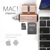 MAC TypeC 讀卡機 安卓 HTC 10 ASUS sony XZ 手機隨身碟 128G 手機殼 OTG