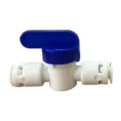 (店+)DIY合作社 RO淨水器 免卡扣 開關 (藍) 2分 3分 逆止閥 快接 RO 淨水器 飲水機