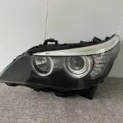(質量保固）07-10款BMW 5系E60 鹵素大燈原廠大燈總成原裝前大燈頭燈