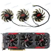 超低價POWERCOLOR撼訊/迪蘭恒進RX570 480 Red Devil顯卡風扇GA81B2U詢價
