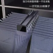 『哆啦A夢百寶袋』👍口碑褲架伸縮滑軌頂裝褲抽拉式衣架掛衣杆衣櫃內置掛褲子褲掛軌道五金