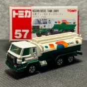 Tomica多美小汽車 57 日產 NISSAN DIESEL TANK LORRY 油罐車 JOMO 中油車 舊紅標