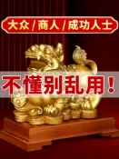 協貿國際日用品生活館 銅貔貅擺件銅皮丘一對純銅辦公室家居客廳店鋪裝飾開業禮品送禮