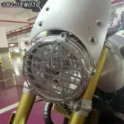 寶馬配件適用寶馬攀爬者大燈保護網PURE拿鐵R NINE T改裝大燈框罩
