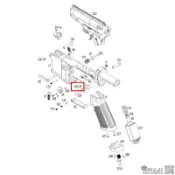 【KUI酷愛】KWA／KSC M4 電槍身插銷螺絲（零件編號#138）AEG電動槍零件~51013