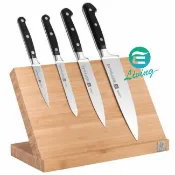 易生活ELiving Zwilling Magnetic Bamboo 雙人牌 磁性竹製刀架 #35046-110
