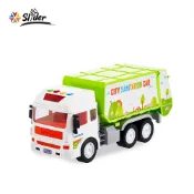 【Slider 滑來滑趣】 聲光磨輪工程車(垃圾車)  /磨輪車｜台灣現貨｜品牌旗艦店｜商檢合格