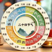 🔥臺灣熱賣【免運】🔥【二十四節氣】【五穀雜糧】知識科普養身好寓意磁貼冰箱貼