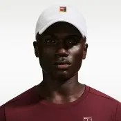 【NIKE 耐吉】運動帽 男 女 U NK CLUB CAP CB COURT 鴨舌帽 老帽 網球 白 (IQ1321100)