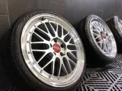 【YGAUTO】二手時間 BBS 日本 正品 LM 二手 19 吋 5/120 前 8.5/43 後 9.5/45 含胎