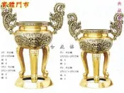 新合成佛具 1尺3 1尺6 2尺 2尺2 ..各種尺寸 銅製 天公爐 龍頭爐 雙耳爐 玉皇大帝爐