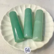 京晏館 # 天然東菱玉印章（有瑕）出清 三件一標 東菱玉 水晶印章 圓形印章 開運印章 原石印章 原礦拋磨印章 現貨