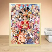 海賊王拼圖 木製拼圖 300片500片1000片拼圖 兒童玩具 潮玩解壓 益智玩具 生日禮物