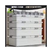(店+)大容量收納箱 收納箱 整理箱 置物箱 衣物收納箱 床下收納箱 床底收納 換季收納 扁箱 居家收納 生活收納 透明 加厚 大容量 衣服 居家 臥室 客廳 家用
