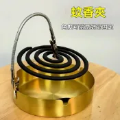 【台灣現貨 隔日到貨】多用途雙頭蛇管金屬夾蚊香夾名片夾香夾