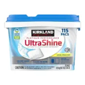 ♥️波妞♥️☆ Kirkland Signature科克蘭☆ 檸檬香洗碗機專用清潔錠-115入