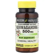 【iHerb】Mason Natural, 南非醉茄，標準化提取物，60 粒膠囊