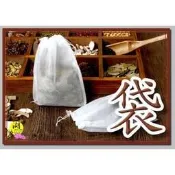 過濾袋 一次性過濾袋 不織布  有綁繩 可綁 可熱封口 香包袋 滷料 煲湯 火鍋 裝竹炭 泡茶 藥浴包 煎中藥 湖廣藥材