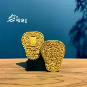 翰客廟藝文創-仿真日月扇 模型廟會