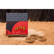 施金玉沐香齋【財神香4H盤香】一盒500元／店同價位香品買6盒送1盒／檀香沉香天然中藥本草漢方香立香線香臥香盤香香環香粉