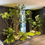 漣漪生活 【仿真精品】馬醉木 綠植造景 櫥窗植物 室內裝飾樹 大型假樹 景觀樹 榕樹 仿真植物 簡約設計 免澆水 百搭居家辦公