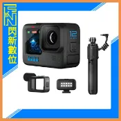 閃新科技 GOPRO HERO 12 BLACK 運動相機 攝影機 創作者套裝(HERO12,公司貨)