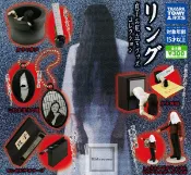 大賀屋 日貨 扭蛋 貞子 桌上小物 扭蛋 日本 擺件 擺飾 裝飾品 公仔 小扭蛋 玩具 辦公桌 正版 L00011833