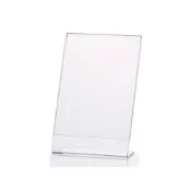 (店+)【美的空間】B5紙張適用L型透明壓克力DM立牌展示架(直橫兩用/桌上立牌/廣告立牌/菜單/價目表)