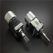 50K 100K 20K 馬達帶雙聯電位器 音響功放音量旋鈕 半柄全柄25MM 單排8腳