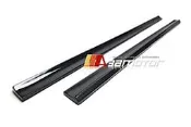 適用於 Benz 賓士 C系列 W204 C63 carbon 卡夢 碳纖維 側裙 空力套件 外銷精品 JAL2 
