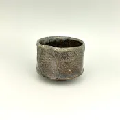 柴燒筒型茶碗