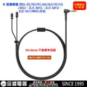 【金響電器】SONY MUC-S12NB1,公司貨,MDR-1A,1ABP,100AAP,4.4mm平衡接續對應耳機線