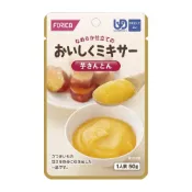 (店+)【FORICA 福瑞加】介護食品 即食包老人食品 銀髮族食品 高齡營養餐 軟質飲食 即食小菜 日式香滑里芋 日式香滑紅薯 胡麻香拌四季豆 50g