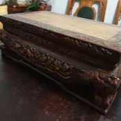 *已讓藏* 稀有正老件 / 茄苳入石榴小几桌