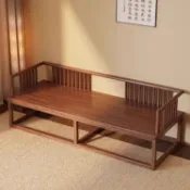 【免運 可開發票】實木羅漢床新中式簡約沙發床明式客廳家用組合小戶型躺椅貴妃榻