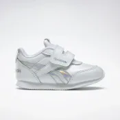 帝安諾-實體店面-REEBOK ROYAL CLASSIC JOGGER 2.0 SHOES 魔鬼氈 童鞋 銀光