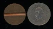 歐洲義大利發行之公用電話代幣一枚,國內少見,品相完整,隨便賣---台北可面交