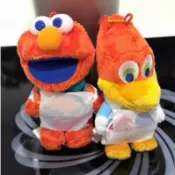 【USJ限定】日本環球影城 25週年 盲盒 絨毛吊飾 吊飾 芝麻街 Elmo  / 啄木鳥Woody 全新現貨
