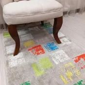 【Fuwaly】德國Esprit home日蘊舒日地毯-80x150cm_ESP8024-02_現代 繽紛 格子 床邊毯 起居室
