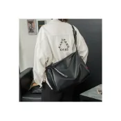 (店+)大容量加厚健身包韓版男包斜背包休閒潮流旅行單人側背包行李包ETONWEAG