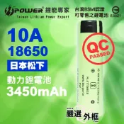 【嚴選外框】 Panasonic 松下 國際 NCR18650GA 3450mAh 10A 動力 鋰電池 中國製 18650 充電電池