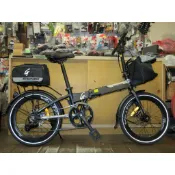 【冠鑫自行車】美騎樂 GENIO AFD8 20吋 8速 機械碟煞 鋁合金 折疊車 小摺 通勤車 旅行車 高雄