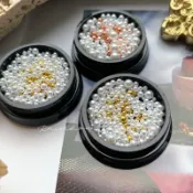 Rainbow Nail 日系美甲珍珠 美甲鋼珠 珍珠