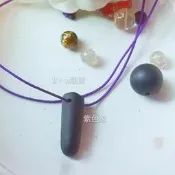 紫色項鍊龍脈石項鍊設計靈擺項鍊