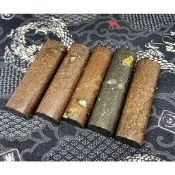 《閱石精刻坊》天然文石橢圓型印章~~送刻工